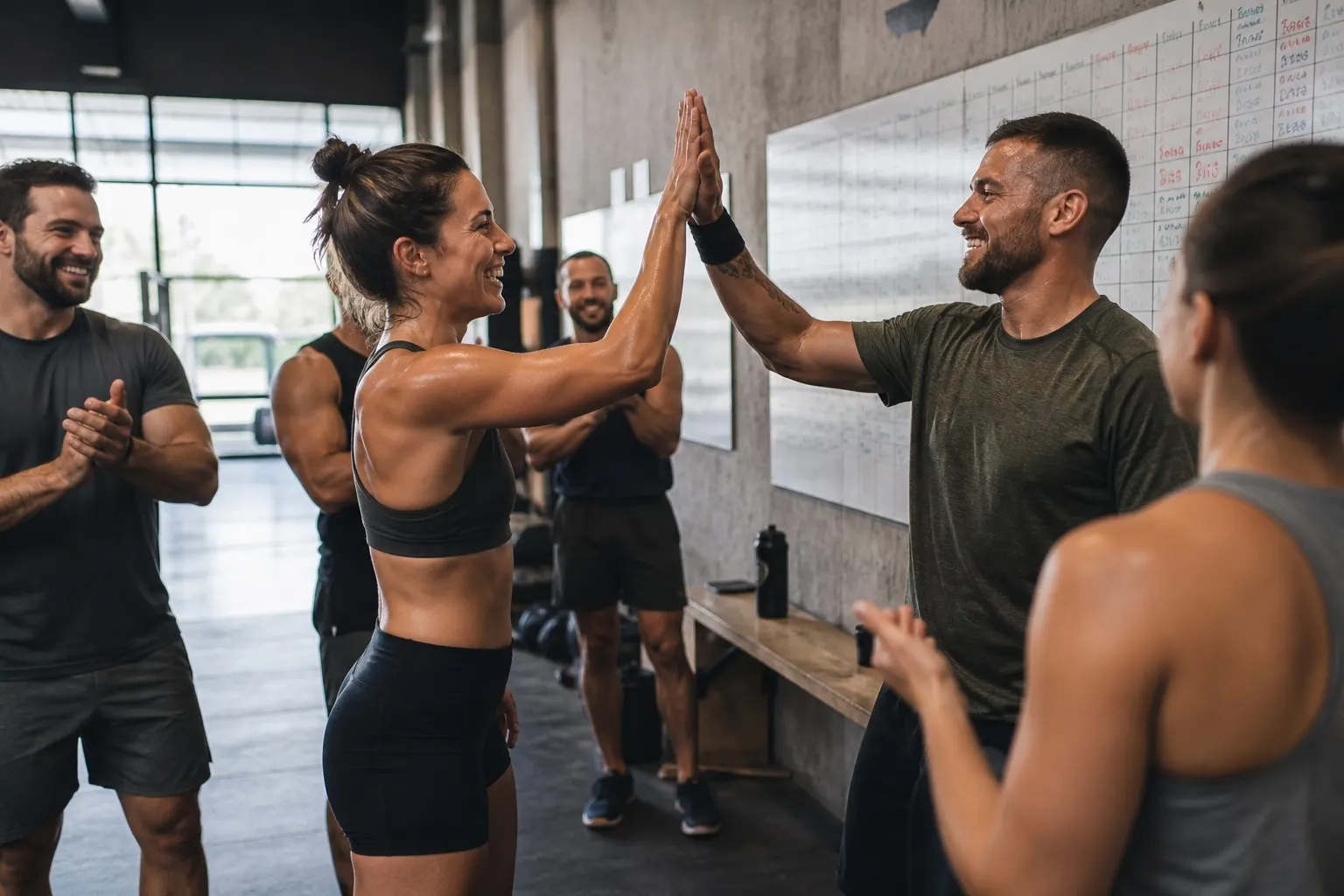 Bảng xếp hạng & PR hội viên CrossFit: công cụ giữ chân