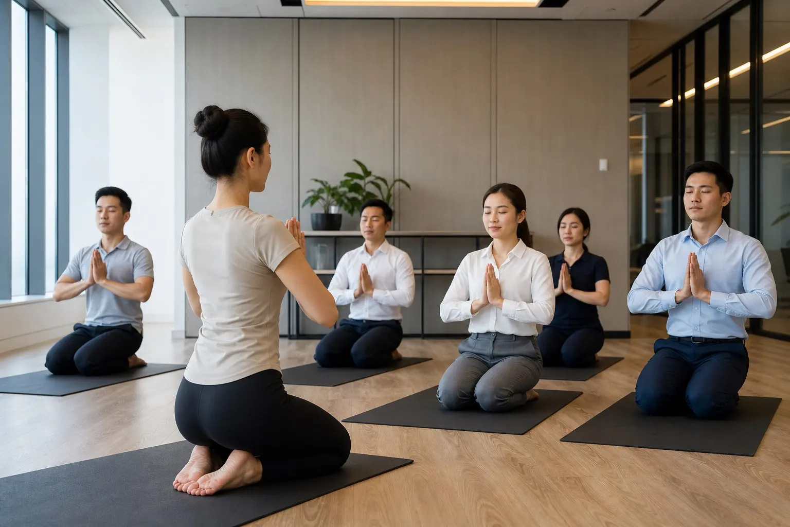 Yoga cho doanh nghiệp (corporate yoga): mô hình B2B2C