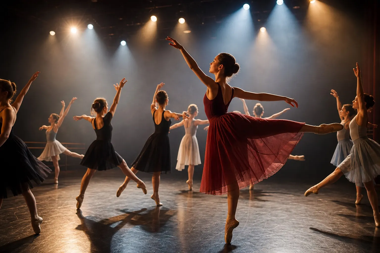 Tổ chức biểu diễn/sự kiện cuối khoá cho studio dance
