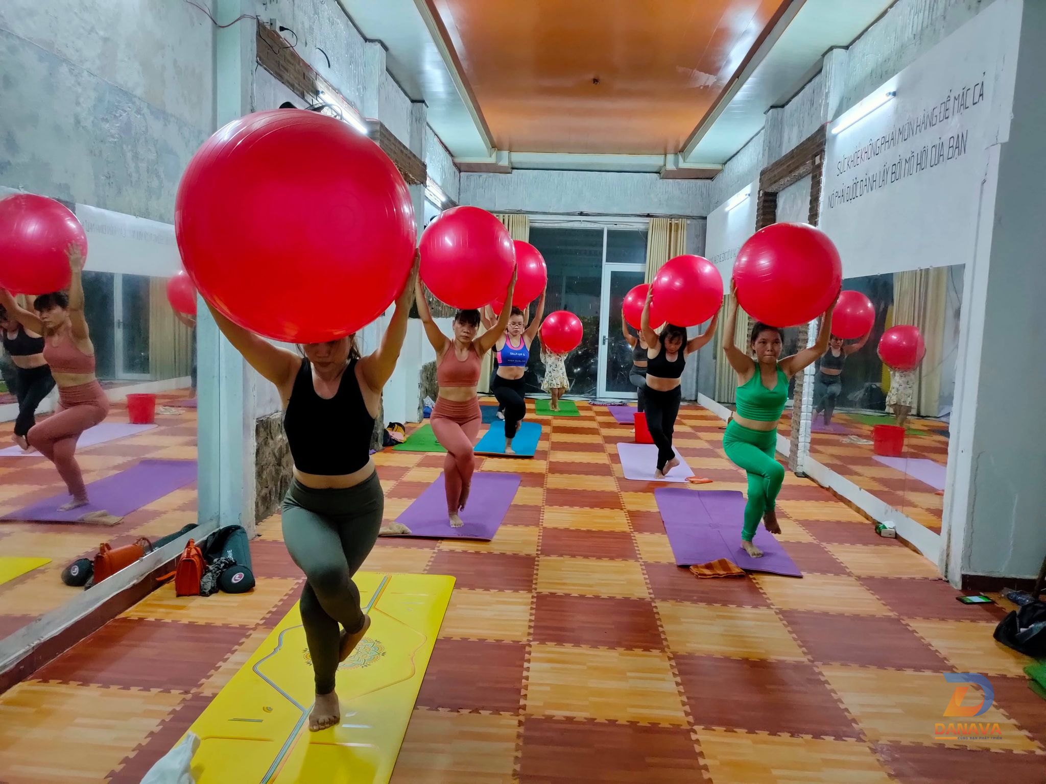 Không gian yên bình tại Sala Yoga Đà Nẵng