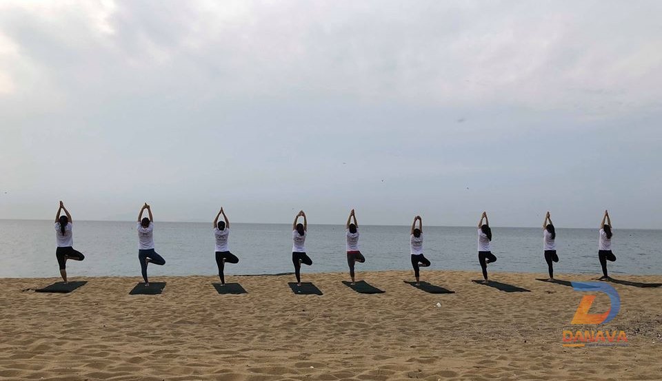Lớp học yoga tại Thiên Ân với huấn luyện viên tận tâm