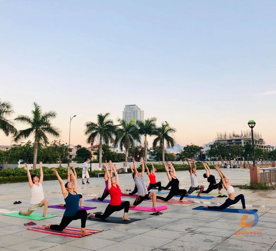 Không gian phòng tập Yoga LeVas Đà Nẵng
