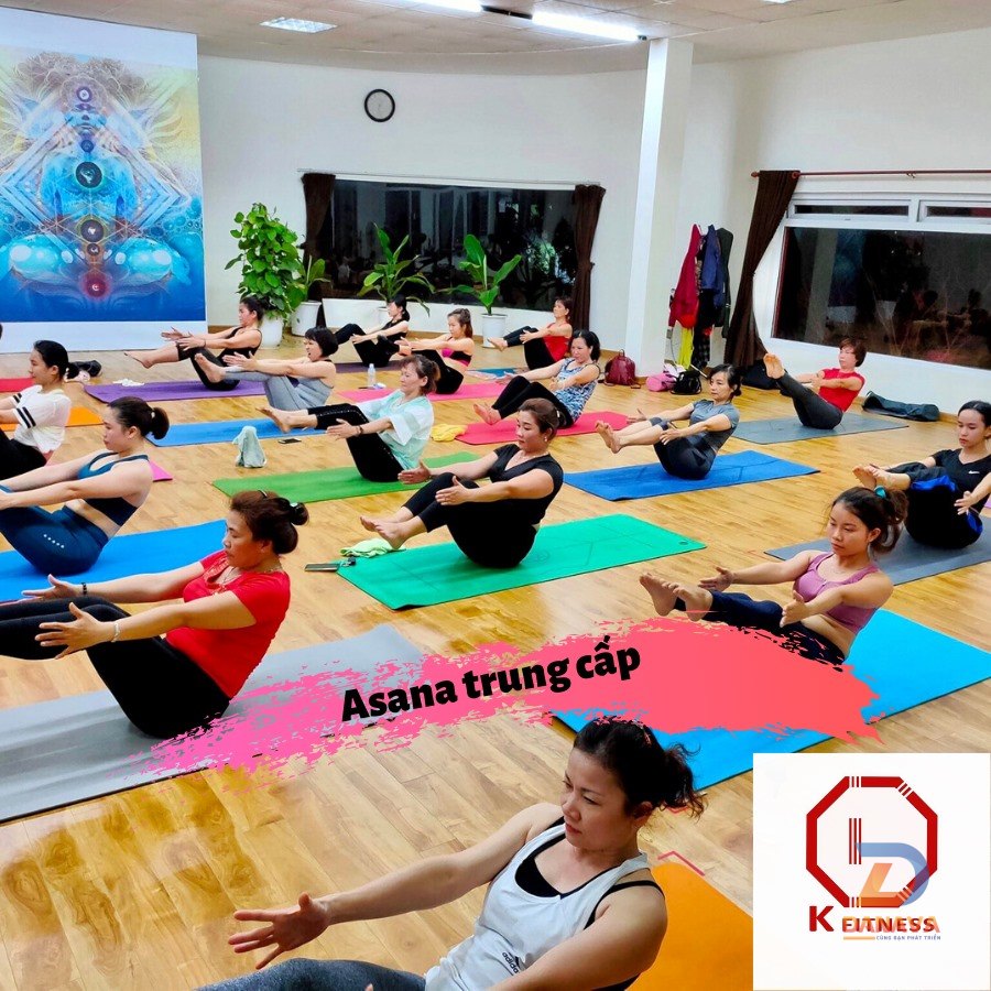 Không gian tập luyện tại K-Fitness và Yoga Đà Nẵng