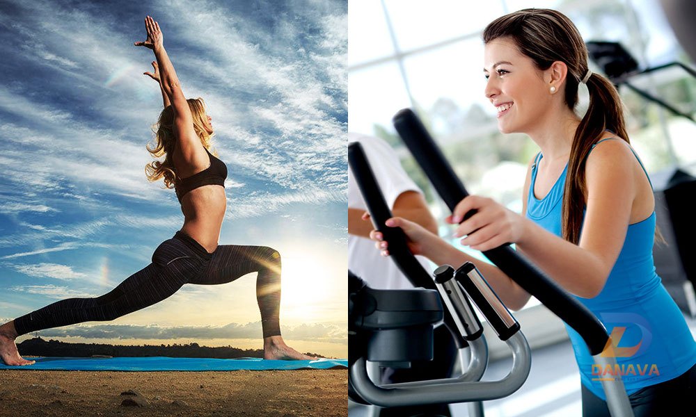 Lựa chọn giữa yoga và gym
