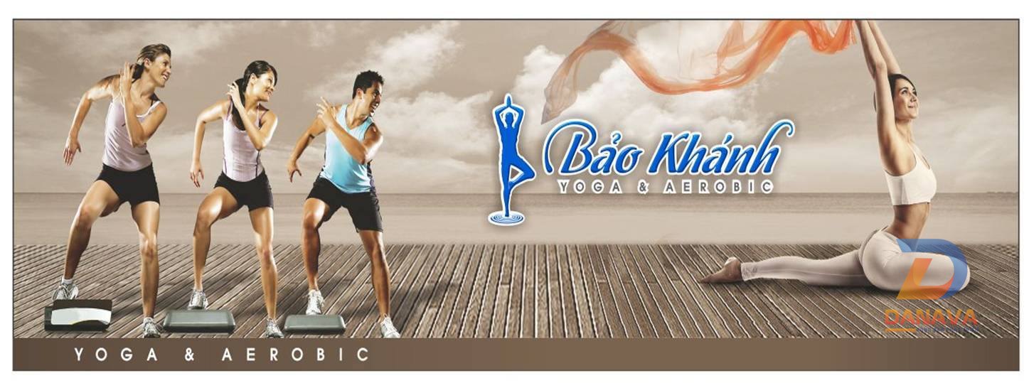 Không gian phòng tập Bảo Khánh Yoga