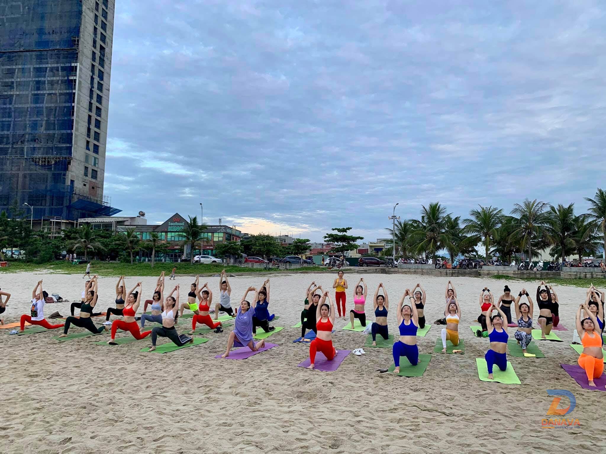 Lớp học tại HAMY Yoga Đà Nẵng