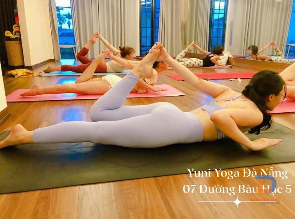 Không gian phòng tập Yuni Yoga Đà Nẵng