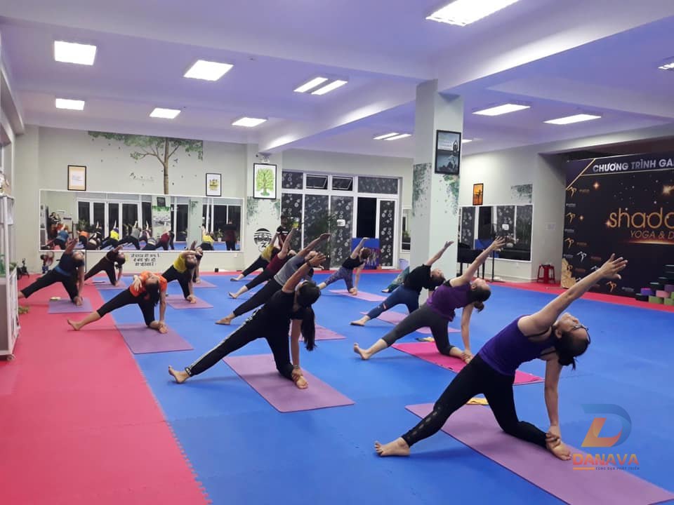 Không gian tập tại Shadow Yoga Dance Đà Nẵng