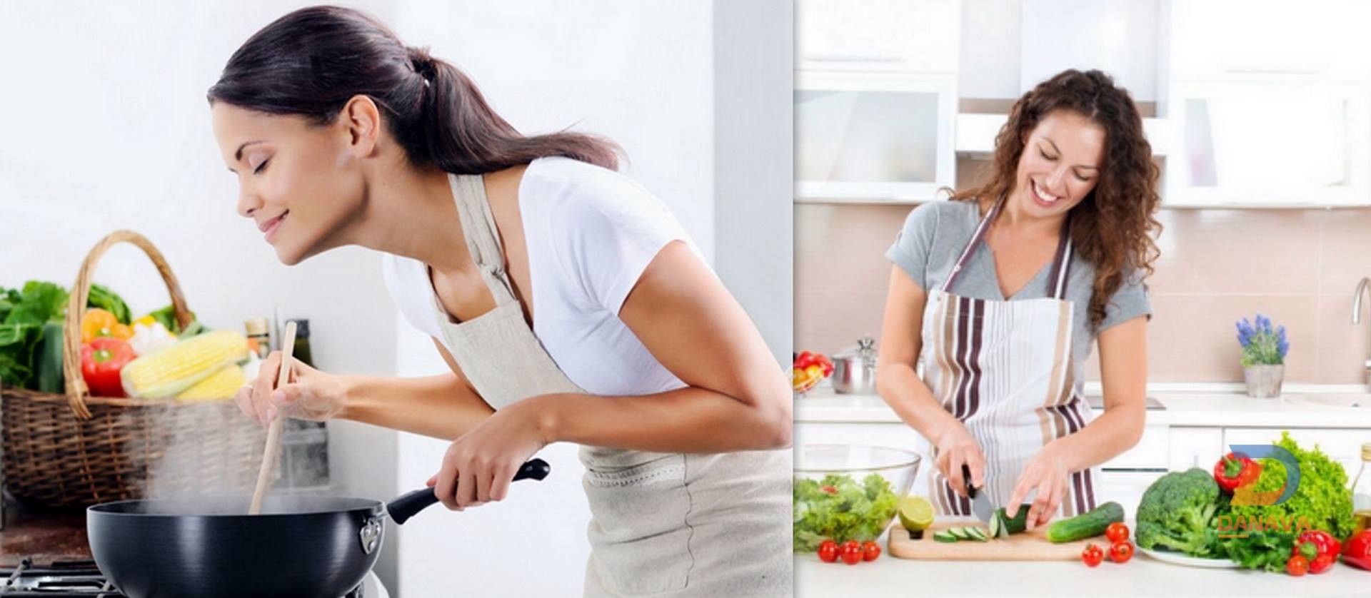 Món ăn được chuẩn bị chu đáo