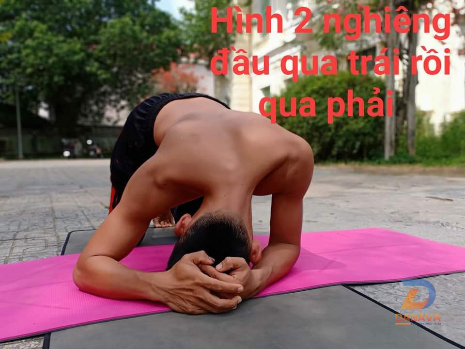 Tập chịu lực cổ với các thế nghiêng