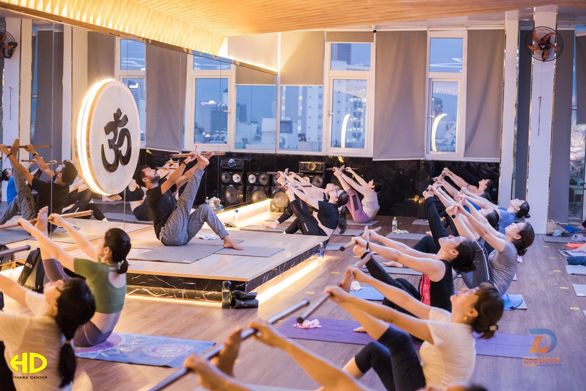 Không gian phòng tập HD Fitness Đà Nẵng