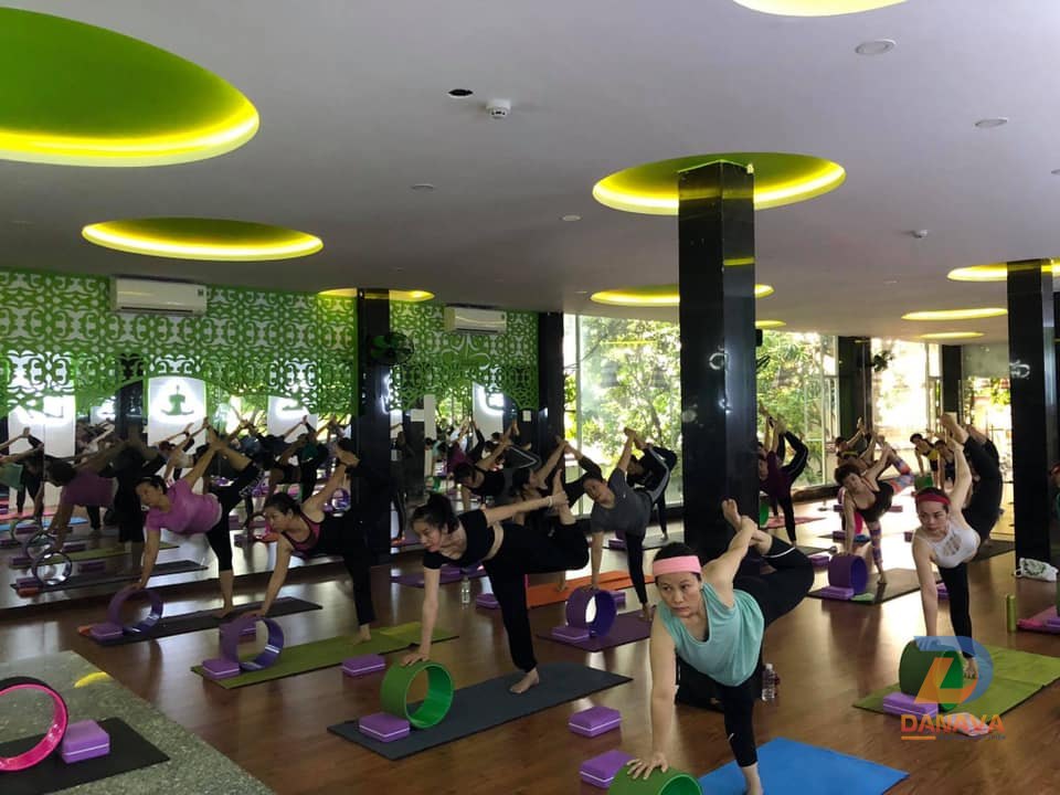 Không gian phòng tập Yoga Funny Đà Nẵng