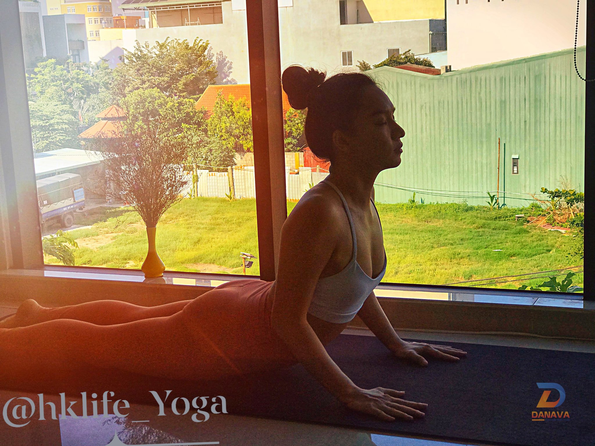 Không gian tập yoga tại HKLife Yoga Đà Nẵng